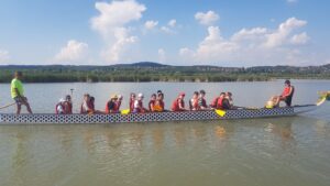 Dragon boatin - Velence Youth Exchange Natura Hungarica Foundation